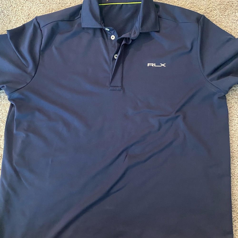 Navy Blue Men's Polo Shirt